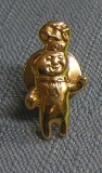 Vintage Pillsbury doughboy employee pin