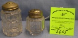 Pair of vintage salt shakers