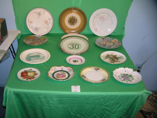 Large collection of decorative and collector plates