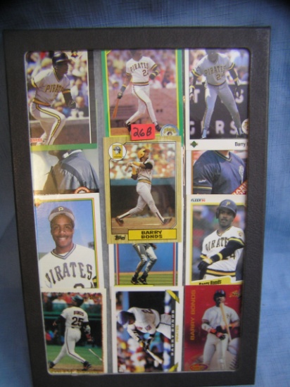 Collection of Barry Bonds all star baseball cards
