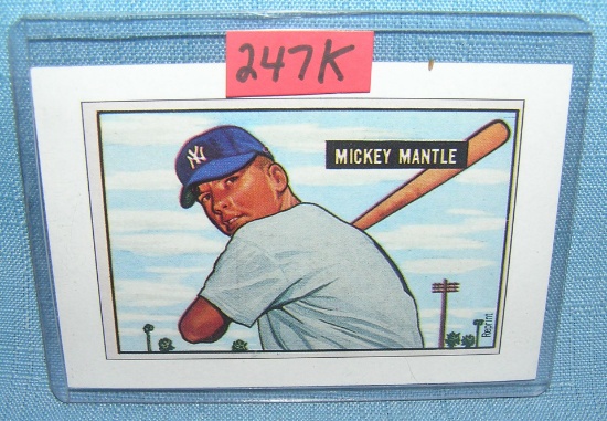 Mickey Mantle Baseball card