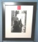 Artist signed photograph of a gondolier with hat
