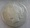 1922 Lady Liberty Peace silver dollar in good condition