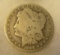 1896-O Morgan silver dollar in good condition