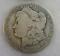 1885-O Morgan silver dollar in fair condition