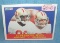 Vintage Joe Montana and Jerry Rice all star football card