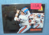John Elway rookie replay Denver Broncos football card