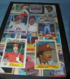 Collection of vintage Mike Schmidt all star baseball cards