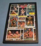 Collection of vintage wrestlemania cards