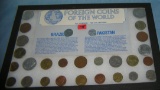 Collection of vintage world coins