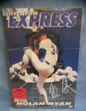 Nolan Ryan the Ryan Express major League baseball poster