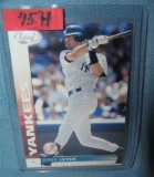 Vintage Derek Jeter all star baseball card
