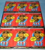 Collection of Alf unopened card packs