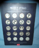 Project Apollo sterling silver medallion set