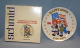 Raggedy Ann and Andy Bicentennial collector plate
