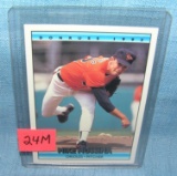 Mike Mussina rookie baseball card