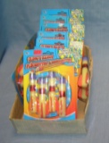 Box full of clingy dart toys