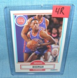 Vintage Dennis Rodman all star basketball card