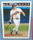 Vintage Ryan Klesko all star rookie baseball card
