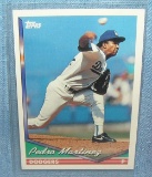 Vintage Pedro Martinez all star rookie baseball card