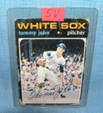 Tommy John all star baseball card