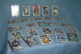 Large group of vintage unopened football card packs
