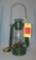 Electrified painted kerosene style lantern
