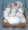 Large box full of floral decorated dinnerware by China Garden