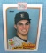 Andy Benes rookie baseball card