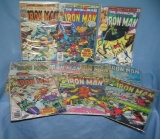 Vintage Ironman comic books by Marvel comics