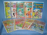 Group of vintage Richie Rich comic books