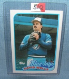 David Wells rookie baseball card