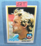 Vintage George Brett all star baseball card