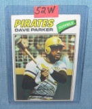 Vintage Dave Parker all star baseball card