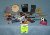 Vintage key chains and collectibles