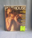 Group of vintage Penthouse magazines