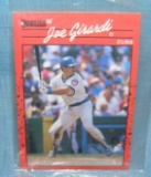 Vintage Joe Girardi rookie baseball card