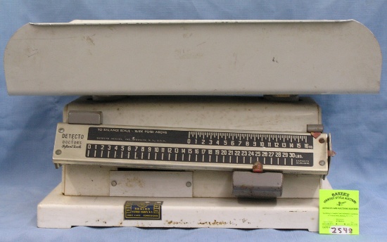 Antique Detecto doctors scale