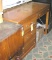 Vintage maple four drawer desk