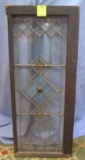 High quality antique leaded stained glass window