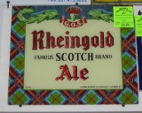 Rheingold Scotch Ale advertising sign