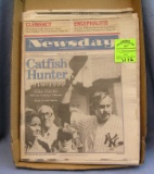 Cat Fish Hunter NY Yankee newspapers
