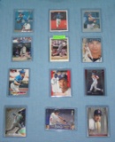 Collection of vintage Paul Molitor baseball cards
