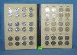 Collection of vintage US nickels