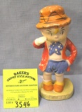 Antique bisque Skippy cartoon character figure