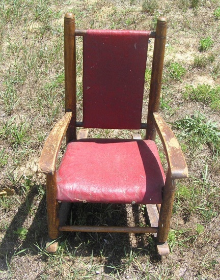 Antique hand made child's chair circa 1850's