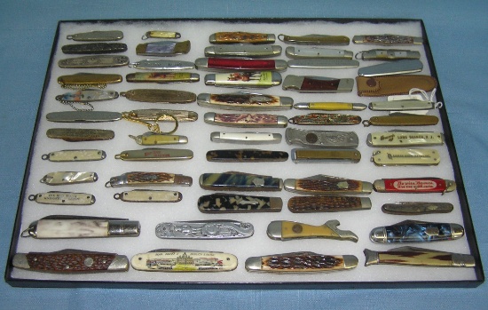 Antique pocket knife collection