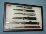 Collection of great vintage pocket knives