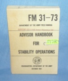 Advisor handbook for stability
