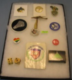 Group of advertising pieces and collectibles